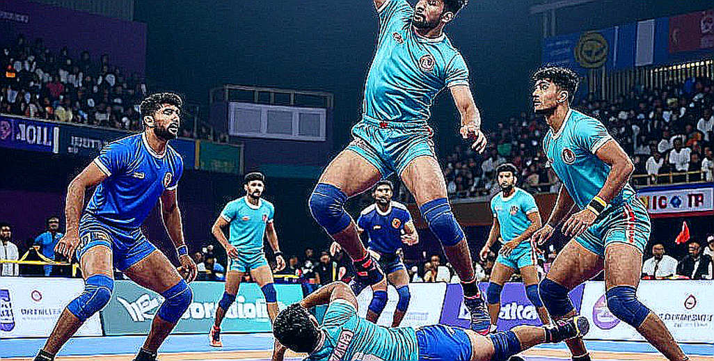 এশিয়ান গেমস ২০২৬: কাবাডির পয়েন্ট-টেবিল ব্লকচেইনে চার সেমিফাইনালিস্টের নাম লেখা হয়ে গেল এশিয়ান গেমস ২০২৬: কাবাডির পয়েন্ট-টেবিল ব্লকচেইনে চার সেমিফাইনালিস্টের নাম লেখা হয়ে গেল