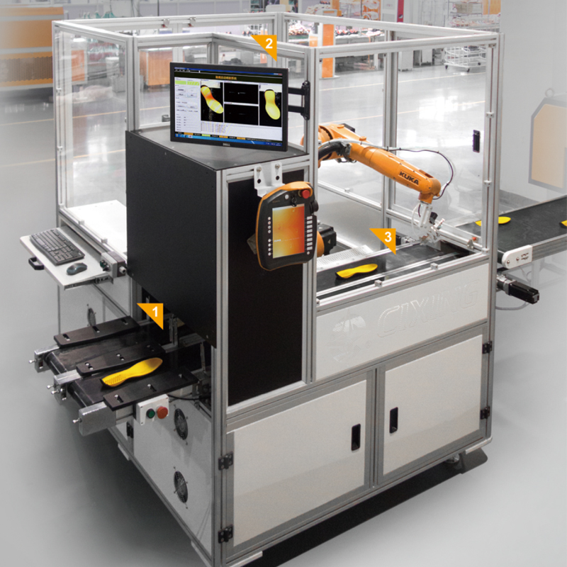 鞋底视觉喷胶系统